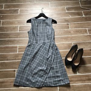 🎉Host Pick🎉Banana Republic Plaid Wool Work Dress